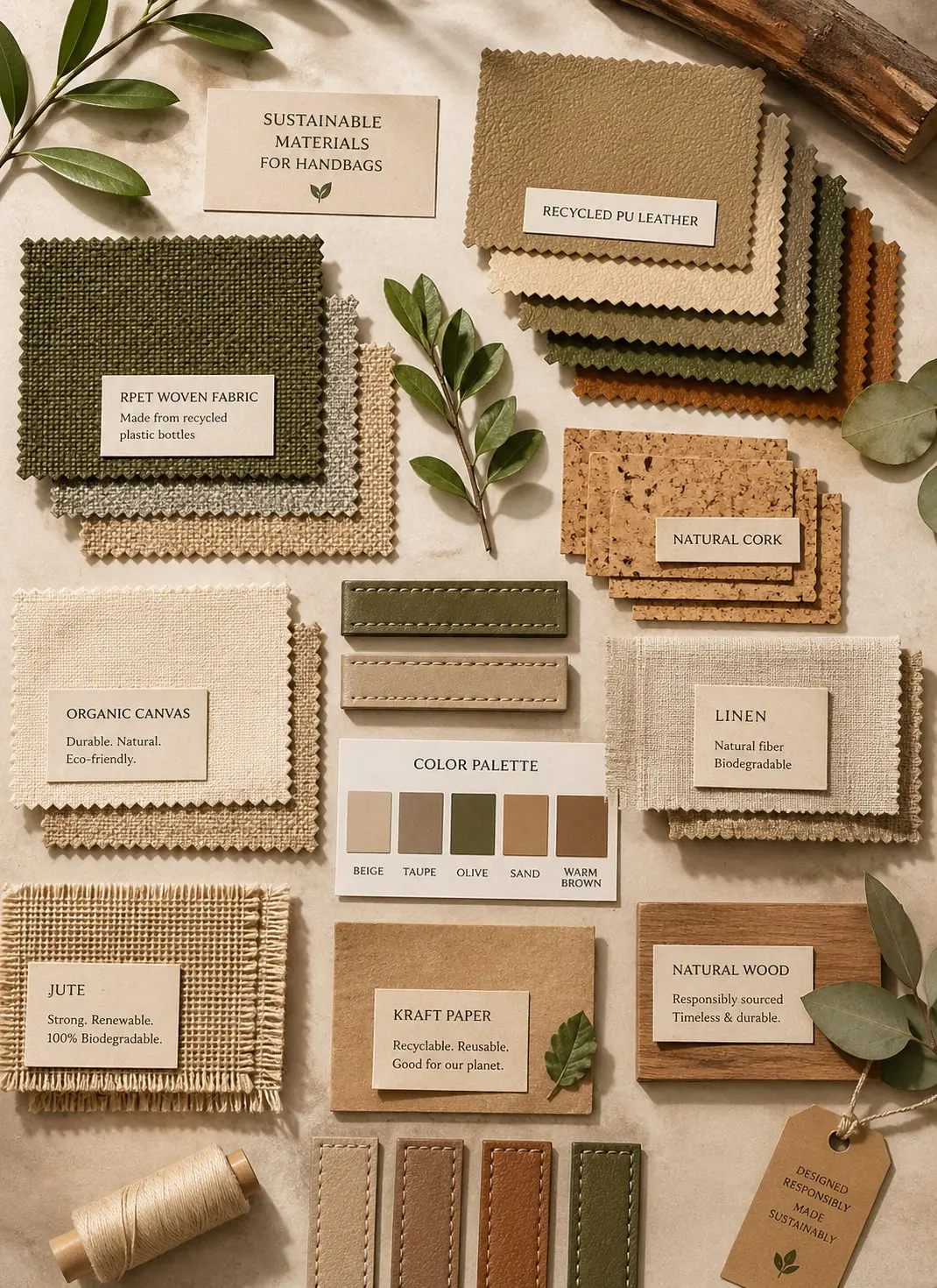 Material Direction: rPET, Recycled PU and Coated Fabrics