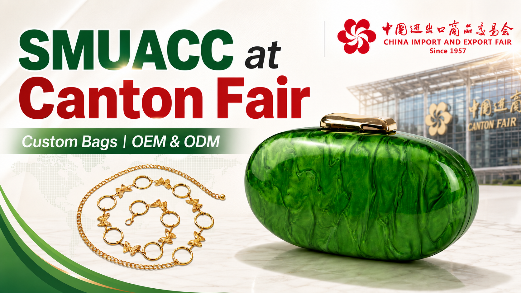 S.MU ACCESSORY at the Canton Fair: Exploring New Opportunities for Custom Bags and Global Buyers