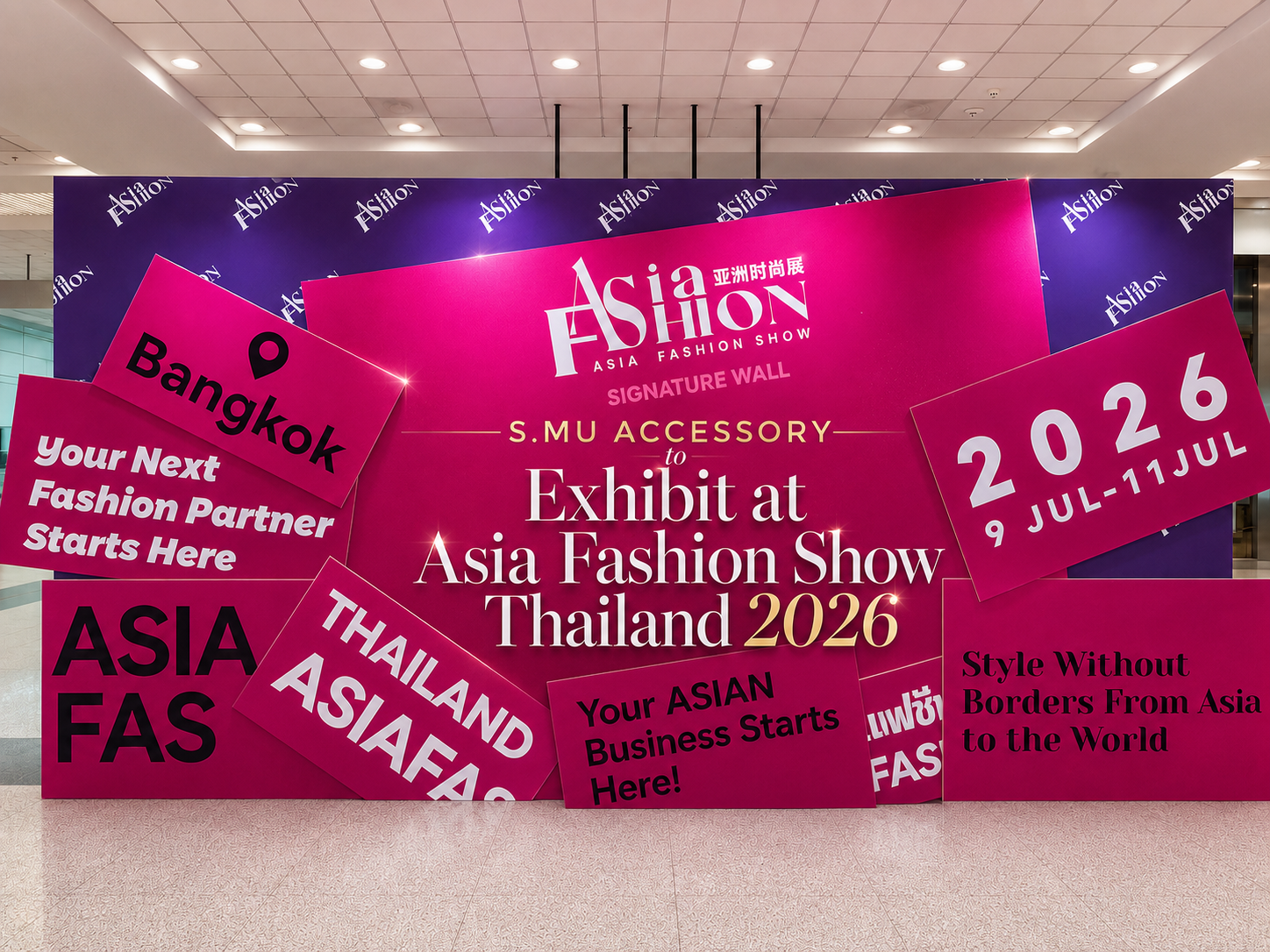 S.MU ACCESSORY to Exhibit at Asia Fashion Show Thailand 2026