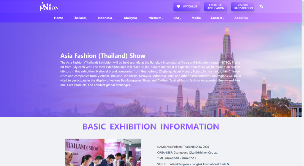 Asia Fashion (Thailand) Show