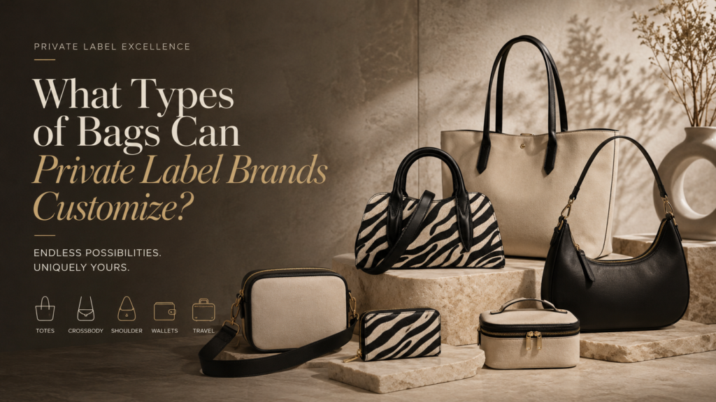 What Types of Bags Can Private Label Brands Customize