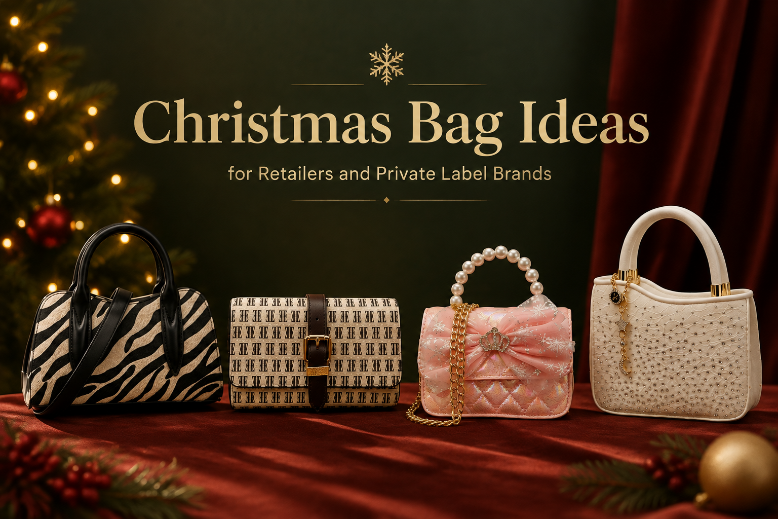 Christmas Bag Ideas for Retailers and Private Label Brands